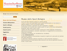 Tablet Screenshot of museodellosportbologna.it